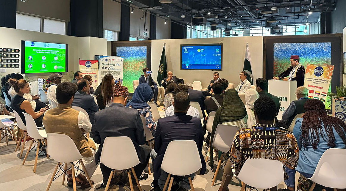 COMSATS@COP28 discusses Leveraging South-South Cooperation, De-Risking Climate Security