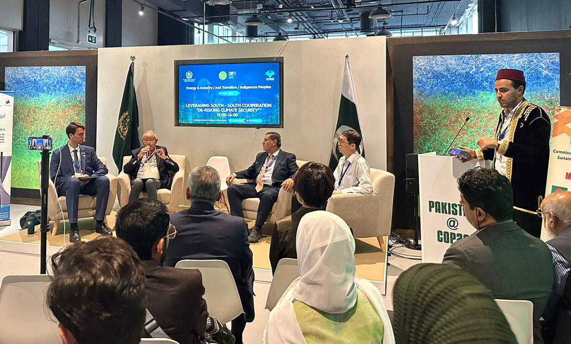 COMSATS@COP28 discusses Leveraging South-South Cooperation, De-Risking Climate Security