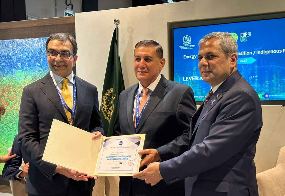 COMSATS@COP28 discusses Leveraging South-South Cooperation, De-Risking Climate Security