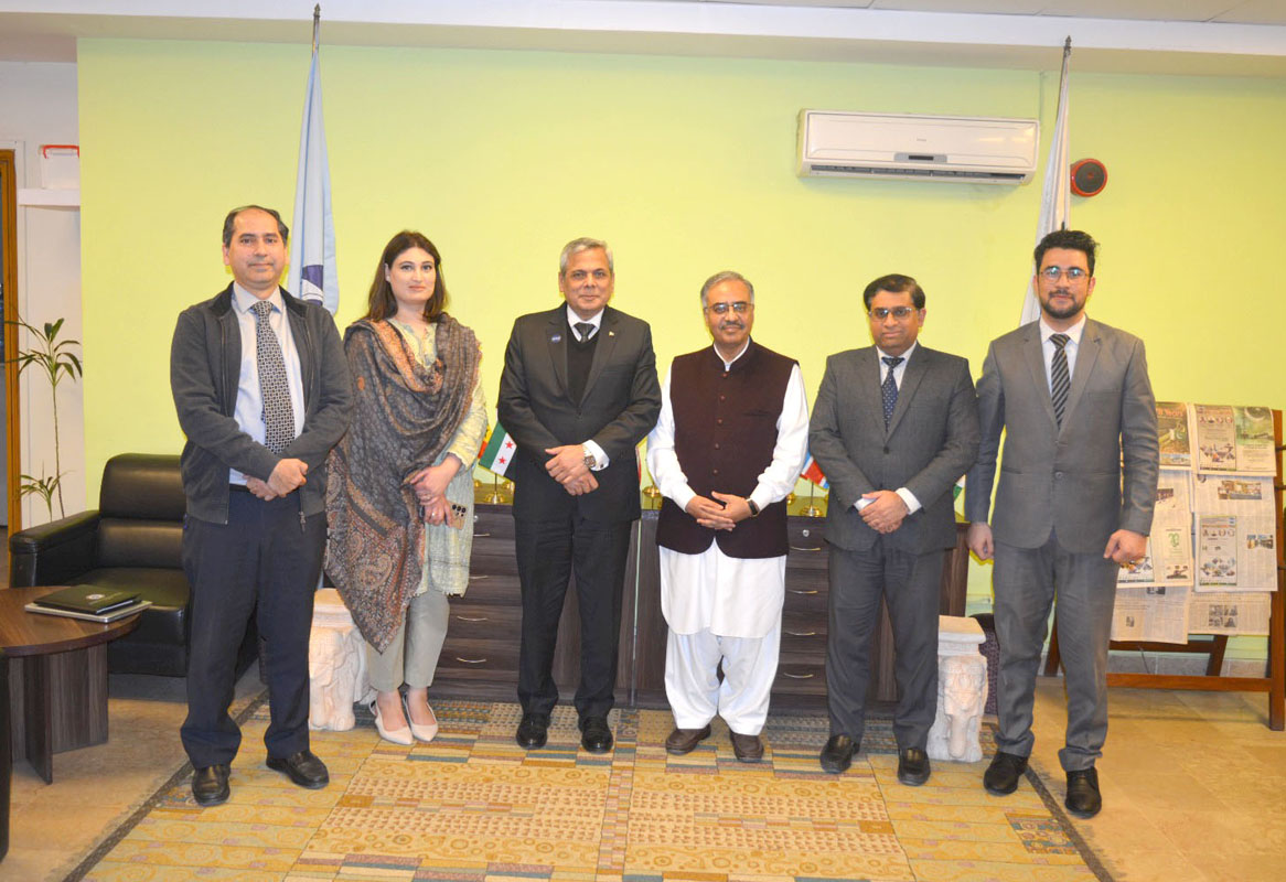 Secretary General-Designate D-8 visited COMSATS to strengthen Bilateral Cooperation in Science and Technology
