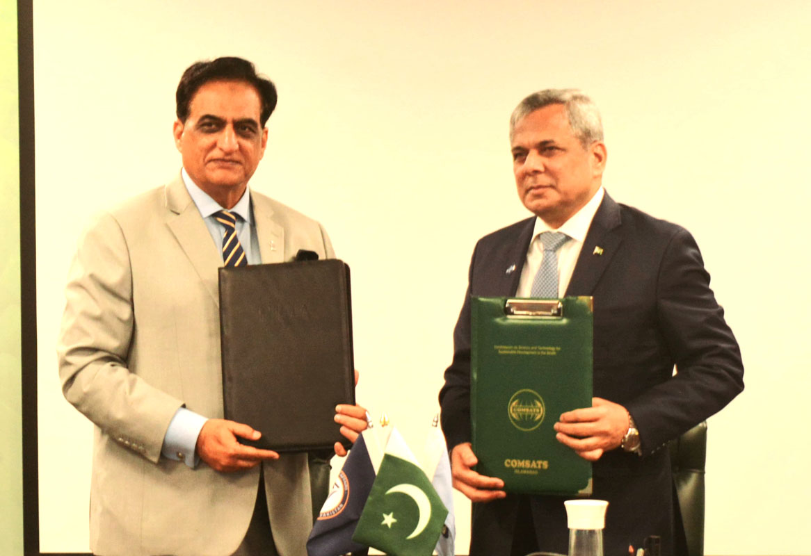COMSATS and NIMA Forge Strategic Partnership to Advance Maritime Sustainability and Climate Resilience