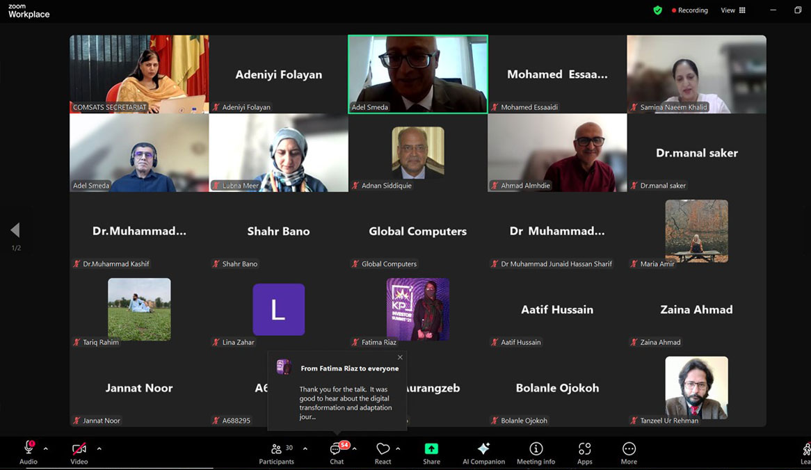 COMSATS Marks World Health Day 2025 with a Focus on Maternal and Child Health through Technology