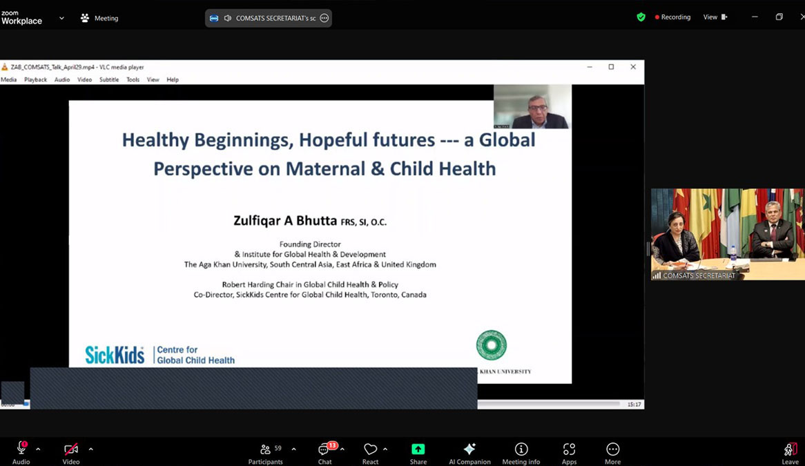 COMSATS Marks World Health Day 2025 with a Focus on Maternal and Child Health through Technology