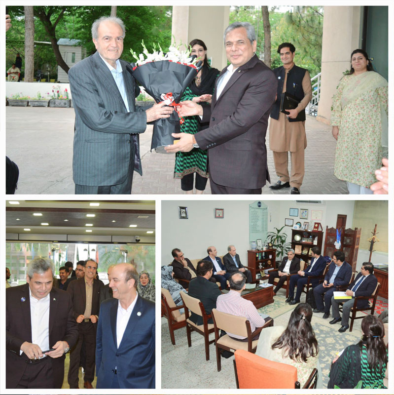 High-Level Iranian Delegation Pays Visit to COMSATS Secretariat