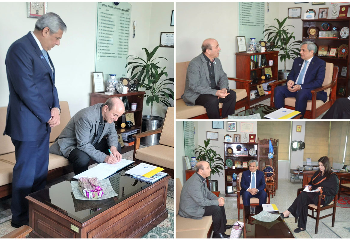 ECOSF President Visits COMSATS Secretariat to Strengthen Collaboration on ECONEX Conference