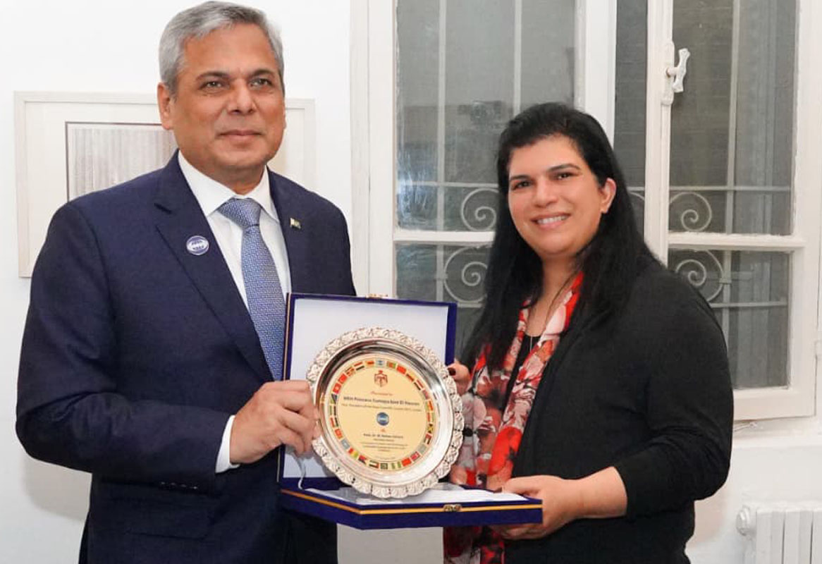 Executive Director COMSATS Meets Her Royal Highness Princess Sumaya bint El Hassan During Official Visit to Jordan