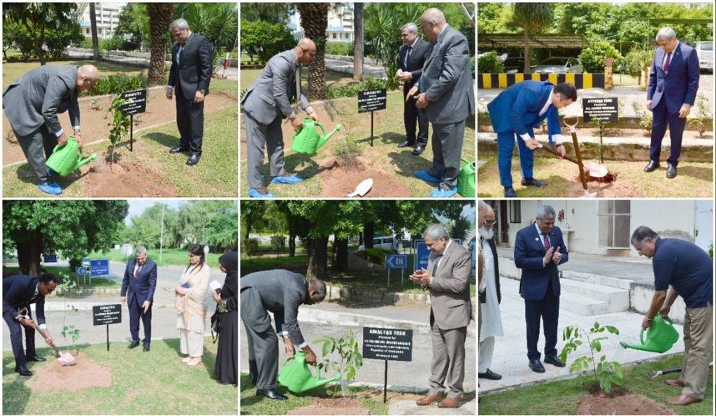 Diplomats Join COMSATS 'Forever Green Plantation' Drive for Environmental Sustainability