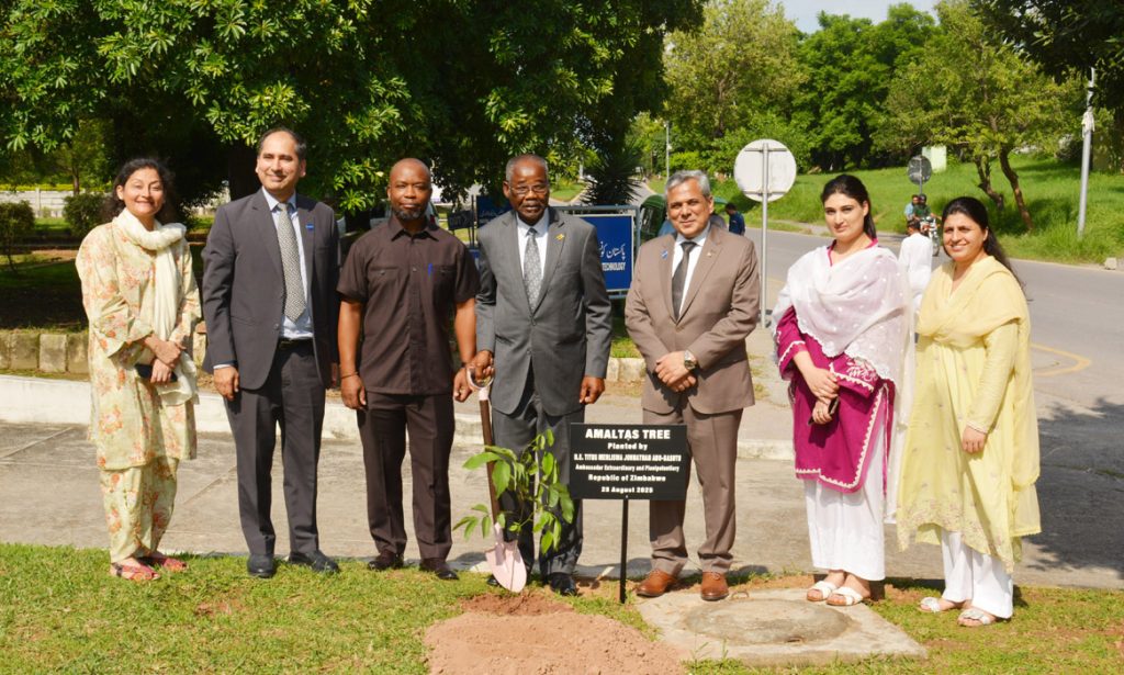 Diplomats Join COMSATS 'Forever Green Plantation' Drive for Environmental Sustainability