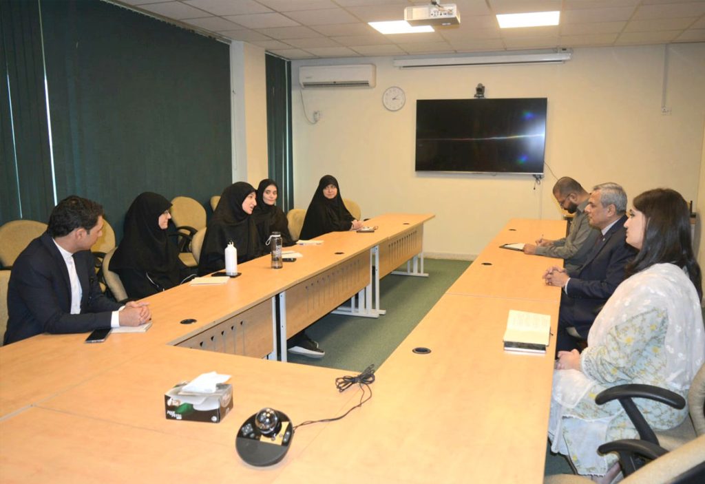 A Delegation of Young Diplomats from Iran Visits COMSATS Secretariat