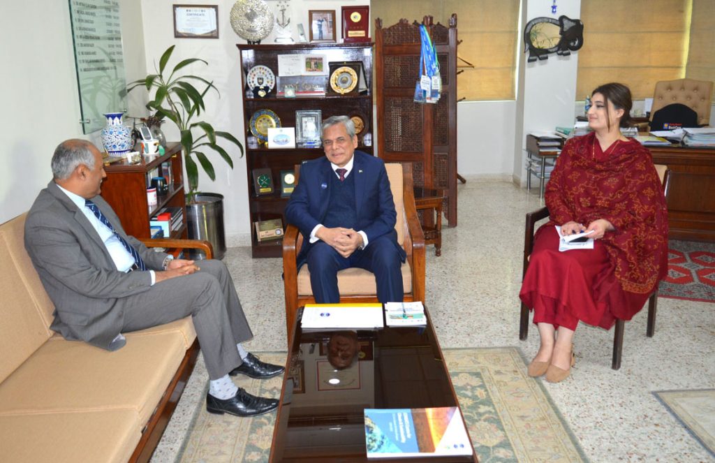 COMSATS Engages with NIMA to Enhance Institutional Cooperation