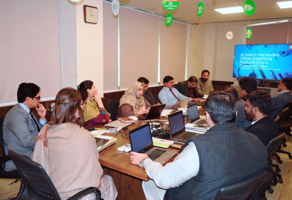 COMSATS Strengthens Institutional Capability through "Workplace AI: Communications & Productivity" Training Workshop
