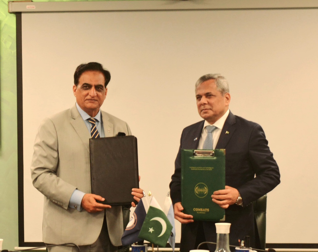 COMSATS and NIMA Forge Strategic Partnership to Advance Maritime Sustainability and Climate Resilience