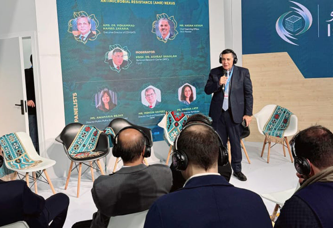 COMSATS explored Climate Change and Antimicrobial Resistance (AMR) Nexus on the Sidelines of COP29 in Baku