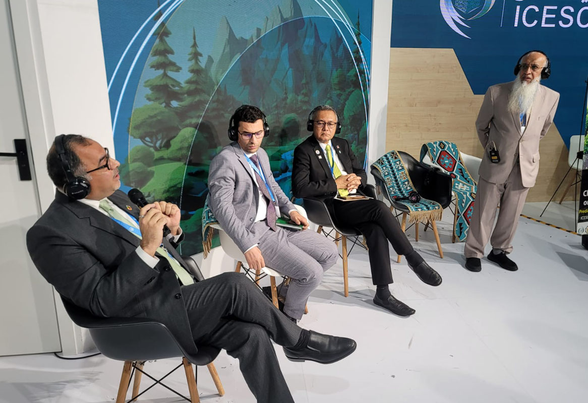 Panel Discussion on "Economic Impacts of Climate Change on Agriculture: Predictive Modelling Insights" at COP29