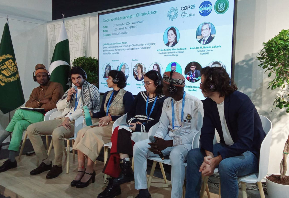 COMSATS Launches Sideline Events at COP29 with Youth-Centered Panel on Climate Action