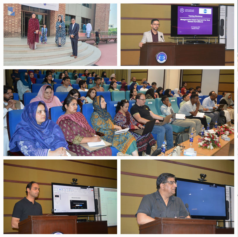 Workshop on Metagenomics-based Approaches for Viral Disease Surveillance held in Islamabad