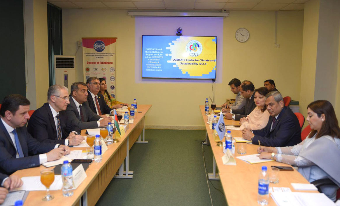 President-designate COP-29 visits COMSATS